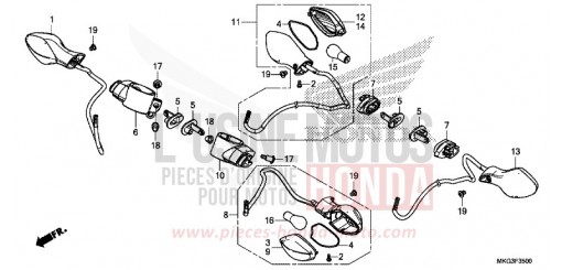 CLIGNOTANT CMX500AH de 2017